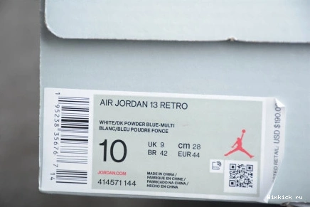 JORDAN POWDER BLUE” AIR “DARK 13 1024